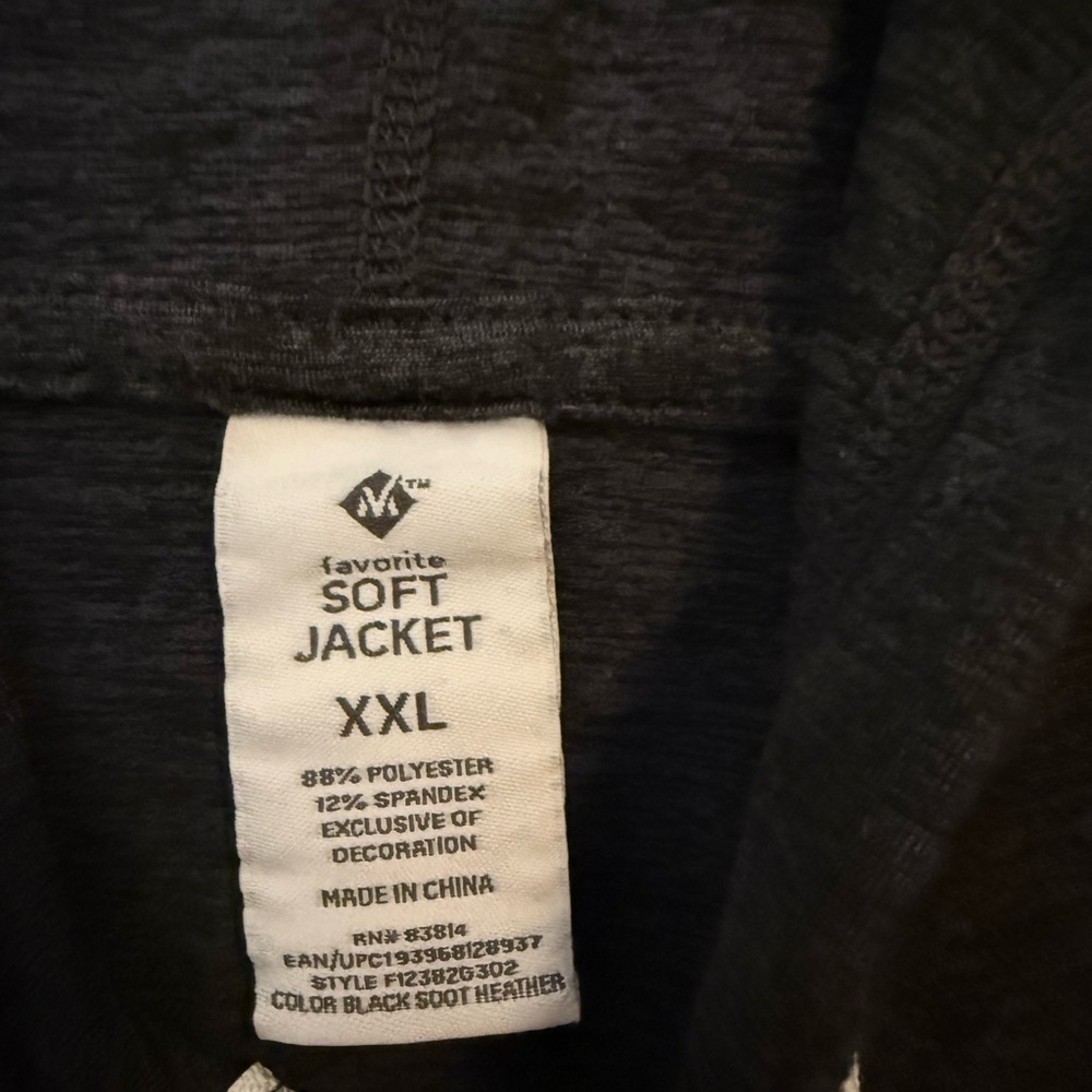 Women's Charcoal Gray Hoodie - Picture 3 of 3